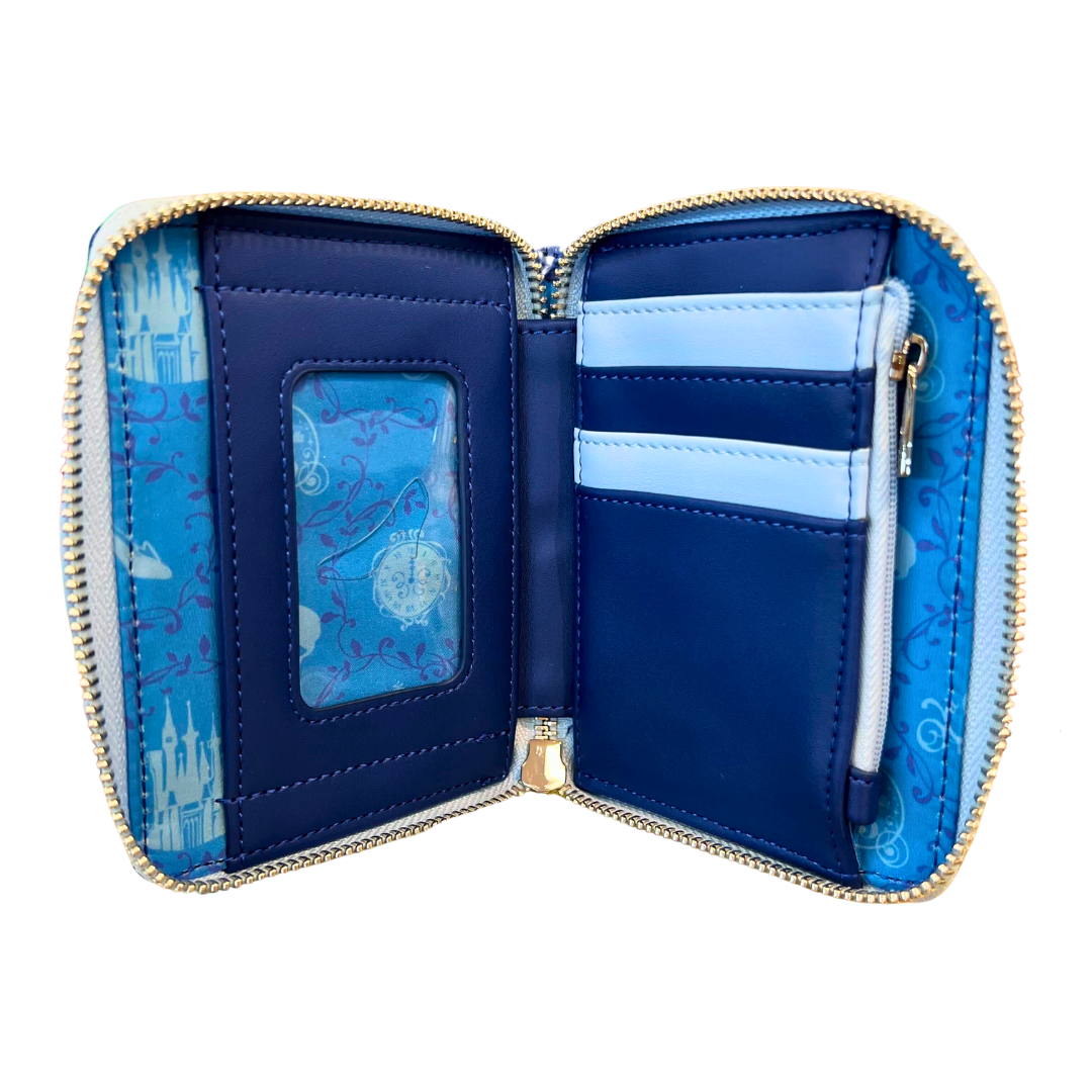 Loungefly Disney Cinderella 75th Zip Around Wallet