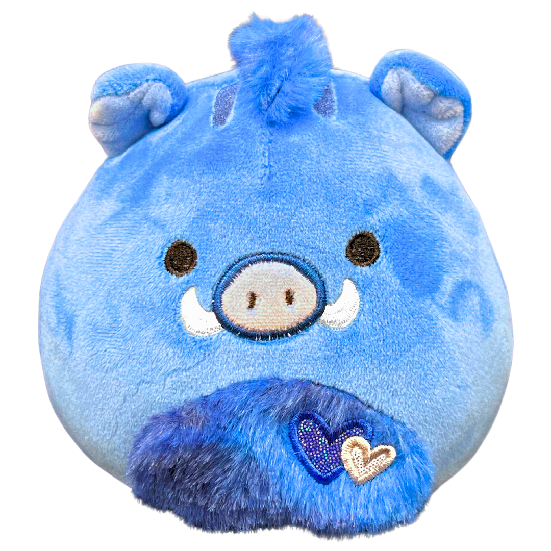 Squishmallows Valentine 5 Inch Berjon The Blue Warthog | Fredrick's Shoppes